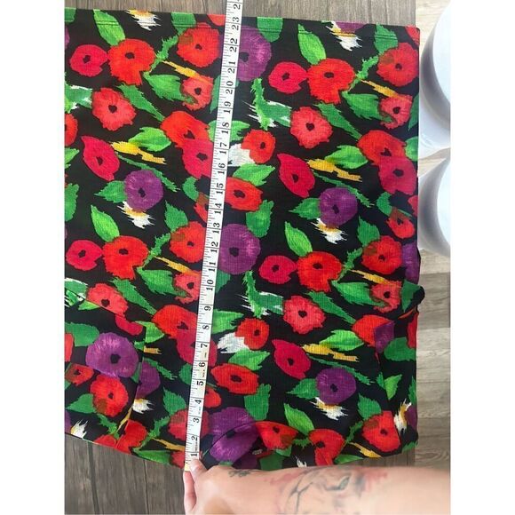 Zara Collection Multicolored Floral Balloon Sleeve Blouse Size S Fairy Boho - Picture 11 of 12